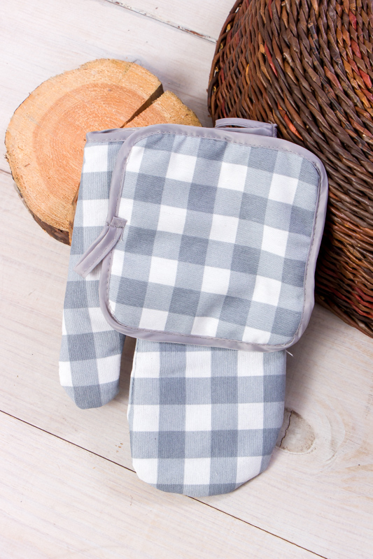 Набір кухонний (прихватка, рукавичка)